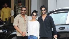 अजय देवगण मुलगी निसा आणि अमन सोबत अनंत अंबानी-राधिका मर्चंटच्या प्री-वेडिंगसाठी जामनगरमध्ये दाखल!