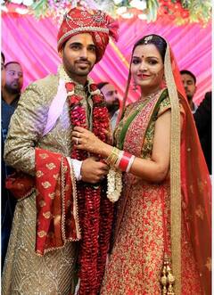 Bhuvneshwar Kumar: ਭੁਵਨੇਸ਼ਵਰ ਕੁਮਾਰ ਨੇ ਬਚਪਨ ਦੇ ਕ੍ਰਸ਼ ਨੂੰ ਬਣਾਇਆ ਹਮਸਫਰ, ਜਾਣੋ ਕ੍ਰਿਕਟਰ ਦੀ ਫਿਲਮੀ ਲਵ ਸਟੋਰੀ