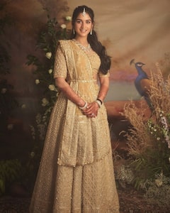 Radhika Merchant : రాధిక మర్చంట్​ లుక్స్ చూస్తే.. డిస్నీ ప్రిన్సెస్​కి ఏ మాత్రం తీసిపోదు అంటారేమో