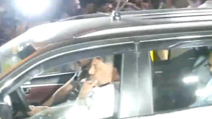 Karnataka Deputy CM DK Shivakumar and State Home Minister Dr G Parameshwara along with DGP Alok Mohan arrive at the Bengaluru explosion site. (Photo: X/ANI)