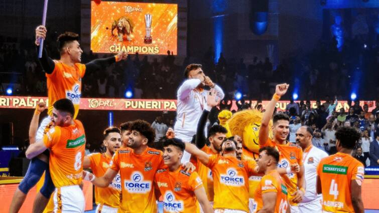 Pro Kabaddi League 10 Final Puneri Paltan Win First Ever PKL Title Beat Haryana Steelers 28 25 Pro Kabaddi League 10 Final: Puneri Paltan Win First Ever PKL Title, Beat Haryana Steelers 28-25