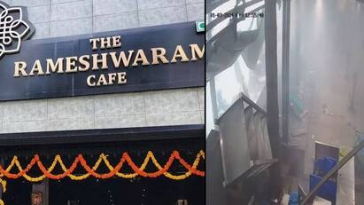 Rameshwaram Cafe in Bengaluru’s Whitefield Bomb Blast Video - Watch Watch: பெங்களூரு உணவகத்தில் பட்டப்பகலில் வெடித்த வெடிகுண்டு பகீர் கிளப்பும் சிசிடிவி காட்சிகள்