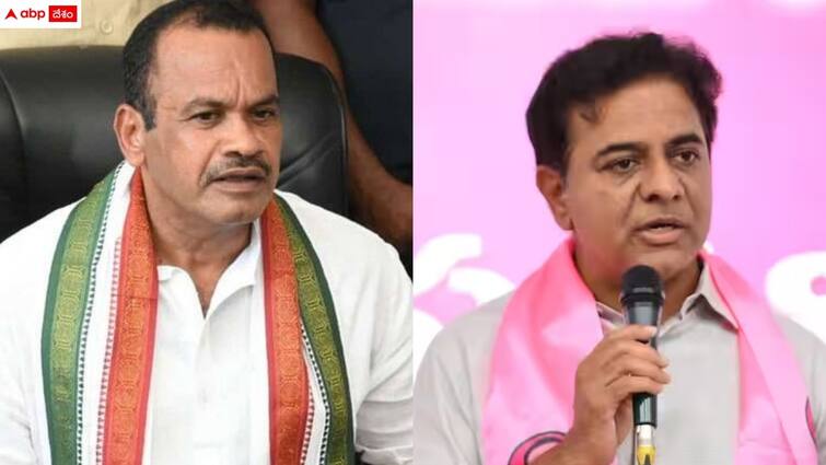 minister komatireddy venkat reddy challenge to brs working president ktr Minister Komatireddy: 'రాజీనామా చేద్దాం, సిరిసిల్లలోనే తేల్చుకుందాం' - కేటీఆర్ కు మంత్రి కోమటిరెడ్డి సవాల్