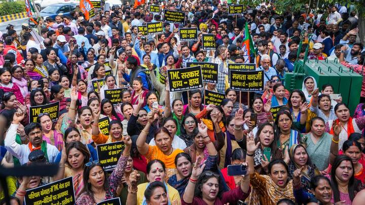 TMC leader Shajahan Sheikh, a key accused in sexual assault and land grab allegations in West Bengal's Sandeshkhali. (Image Source: PTI Images)