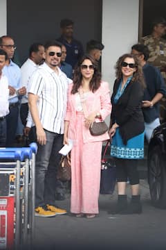 बॉलिवूड अभिनेत्री माधुरी दीक्षितही पोहचली जामनगरला; अनंत अंबानी आणि राधिका मर्चंट यांच्या प्री-वेडिंग फंक्शनमध्ये सहभागी होणार!