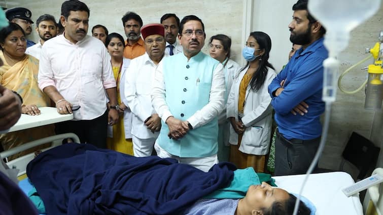 Bengaluru Cafe Blast: Union Min Pralhad Joshi Meets Injured, Calls For NIA Probe