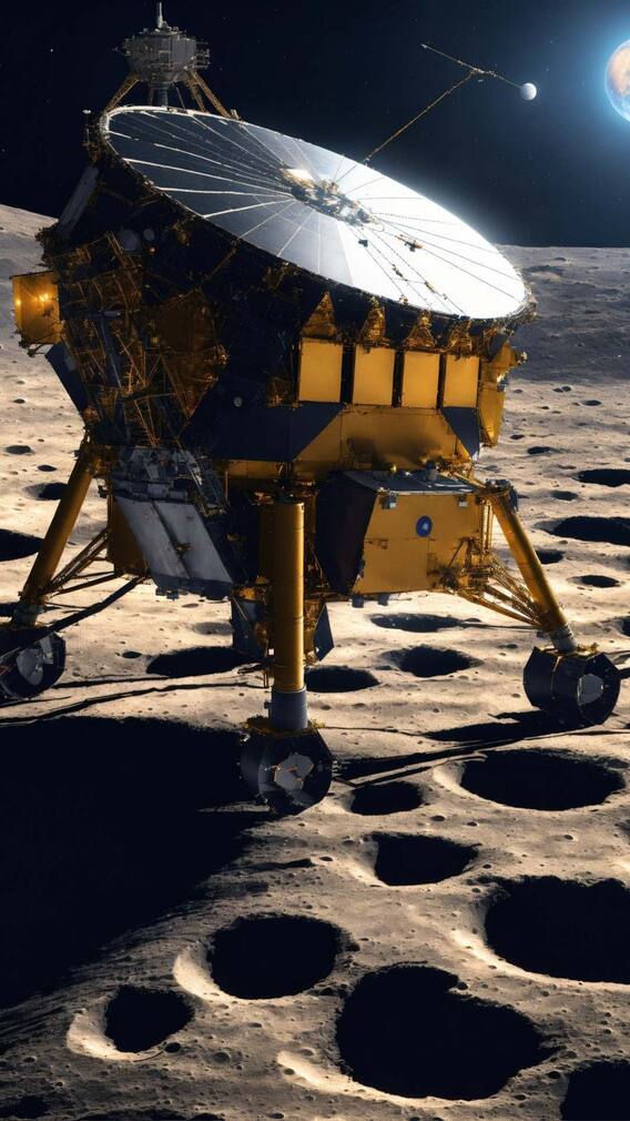 चांद से पूरे यूनिवर्स पर रखी जाएगी नजर, बन रहा ये बड़ा टेलीस्कोप