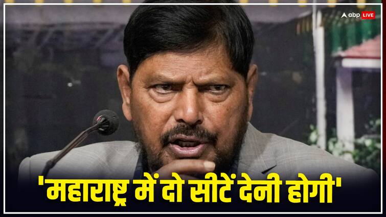 Ramdas Athawale Demands Two seats in Maharashtra NDA BJP JP Nadda Amit Shah Ramdas Athawale Demands: आम चुनाव से पहले RPI के लिए रामदास अठावले ने रख दी यह मांग, खुद अमित शाह से भी बात