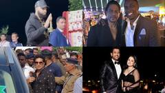 In Pics: धोनी-राशिद से सचिन-सूर्या तक, अनंत अंबानी की प्री वेडिंग सेरेमनी में इन क्रिकेटर्स ने मचाई धूम