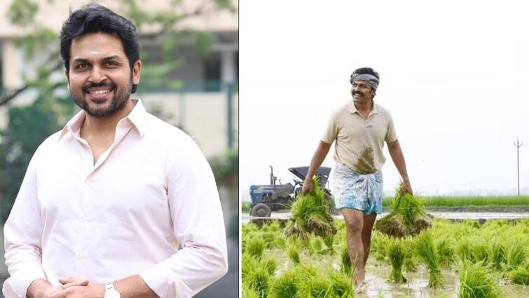 Actor Karthi Shared his Agricultural experience in recent function Karthi: விவசாயியா இருக்குறது கஷ்டம்பா..ஒரே நாளில் எல்லாம் போச்சு.. சோகத்துடன் பேசிய நடிகர் கார்த்தி..!