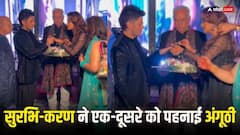 ब्लैक सीक्वेन में ट्विनिंग कर सुरभि चंदना-करण शर्मा ने की सगाई, कपल के फोटोज वायरल