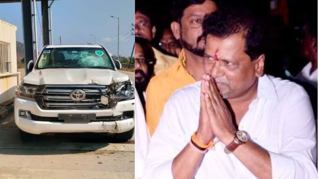 Mahendra Dalvi: शिंदे गटाचे आमदार महेंद्र दळवींच्या गाडीचा अपघात, धडकेत दुचाकीस्वाराचा मृत्यू Shivsena Shinde Camp MLA Mahendra Dalvi car accident collision with bike one died Mahendra Dalvi: शिंदे गटाचे आमदार महेंद्र दळवींच्या गाडीचा अपघात, धडकेत दुचाकीस्वाराचा मृत्यू