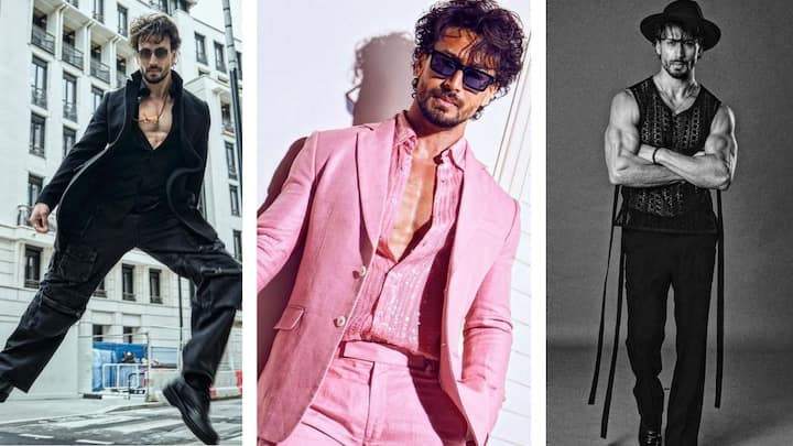 Happy Birthday Tiger Shroff Trendsetting Fashion Moments That Define Style Goals From Chequered Charm To Boho Bliss: Tiger Shroff's Wardrobe Chronicles That Stole The Show