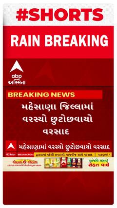 Mahesana Unseasonal Rain । મહેસાણા જિલ્લામાં પણ છુટોછવાયો વરસાદ જોવા મળ્યો