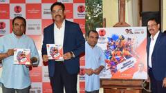 घाटकोपरमध्ये 5 मार्चपासून ‘जिगरबाज खेळ महासंग्राम’  स्पर्धेच्या पोस्टर आणि थीम साँगचे दिलीप वेंगसरकर यांच्या हस्ते उद्घाटन