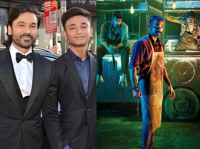dhanush elder son yatra to debut in raayan movie sources Yatra Dhanush: தன் இயக்கத்தில் மகனை அறிமுகம் செய்யும் தனுஷ்? லீக்கான ராயன் ஸ்பெஷல் அப்டேட்!