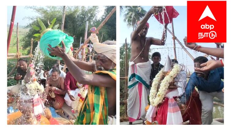 Mayiladuthurai kattalicheey various Temple Kumbabishegam festival - TNN மயிலாடுதுறையில் ஒரு கிராமத்தில் ஒரு நேரத்தில் 5 கோயில்களுக்கு குடமுழுக்கு - பரவசமடைந்த பக்தர்கள்