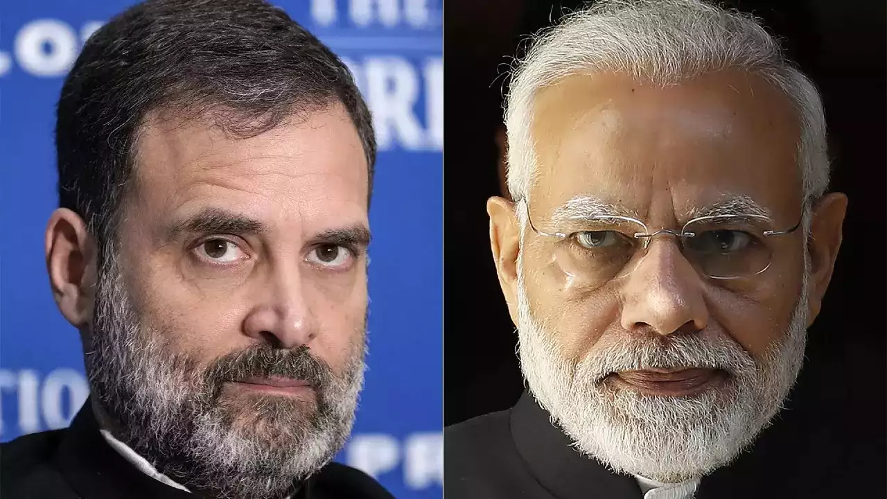 Rahul Vs Modi: 'ਰਾਹੁਲ ਗਾਂਧੀ ਇਟਲੀ ਦਾ ਚਸ਼ਮਾ ਲਾਹ ਕੇ ਦੇਖਣ, ਫਿਰ ਮੋਦੀ ਸਰਕਾਰ ਦਾ ਵਿਕਾਸ ਆਵੇਗਾ ਨਜ਼ਰ'