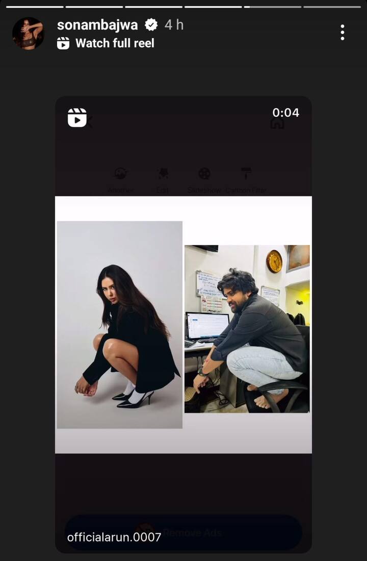 ਇਨ੍ਹਾਂ ਵਿੱਚੋਂ ਕਈ ਤਸਵੀਰਾਂ ਨੂੰ ਸੋਨਮ ਨੇ ਖੁਦ ਆਪਣੇ ਇੰਸਟਾਗ੍ਰਾਮ ਦੀ ਸਟੋਰੀ 'ਤੇ ਸ਼ੇਅਰ ਕੀਤਾ ਹੈ।