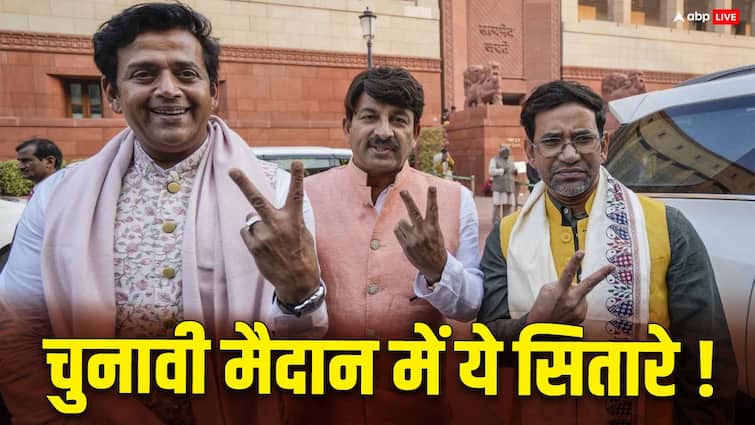 From Ravi Kishan to Nirahua, BJP expressed confidence in these 6 stars for Lok Sabha elections 2024.