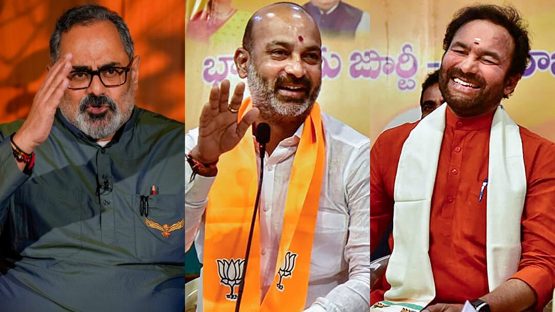 LS Polls: BJP Names Bandi Sanjay, Kishan Reddy From T'gana, Anil Antony, Rajeev Chandrasekhar In Fray From Kerala Lok Sabha Elections 2024 BJP First List Kerala Telangana Rajeev Chandrasekhar Anil Antony Bandi Sanjay Kumar G Kishan Reddy LS Polls: BJP Names Bandi Sanjay, Kishan Reddy From T'gana, Anil Antony, Rajeev Chandrasekhar In Fray From Kerala