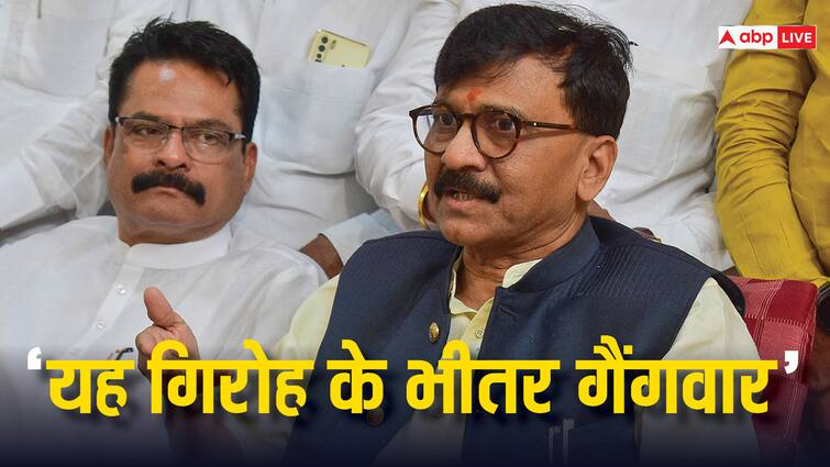 Sanjay Raut on Maharashtra Shiv Sena Dadaji Bhuse and Mahendra Thorve fight target Eknath Shinde RSS Maharashtra: आपस में भिड़े शिंदे गुट के मंत्री और विधायक तो संजय राउत ने कसा तंज, 'मैं एक पत्र लिखूंगा कि...'