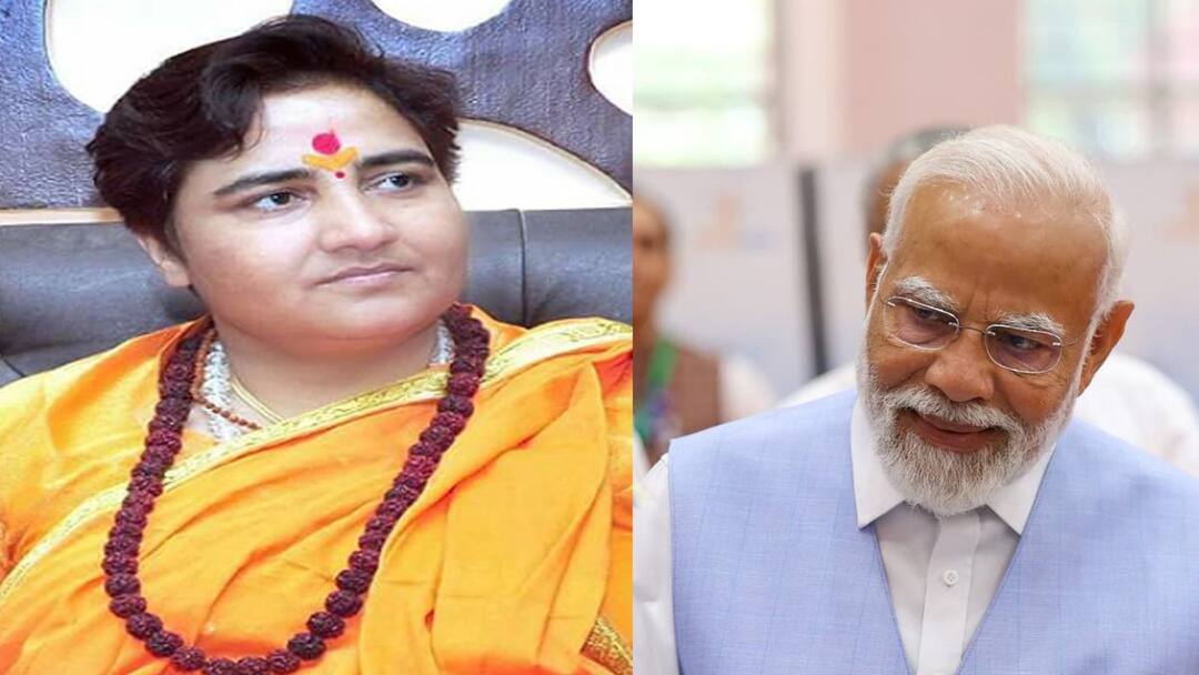 Pragya Singh Thakur Modi didn't like my words, I even apologized but Sadhvi Pragya clearly said after rejecting Lok Sabha candidature Marathi News Pragya Singh Thakur : माझे शब्द मोदींना आवडले नव्हते, मी माफीही मागितली पण... लोकसभेची उमेदवारी नाकारल्यानंतर साध्वी प्रज्ञांनी स्पष्टच सांगितलं