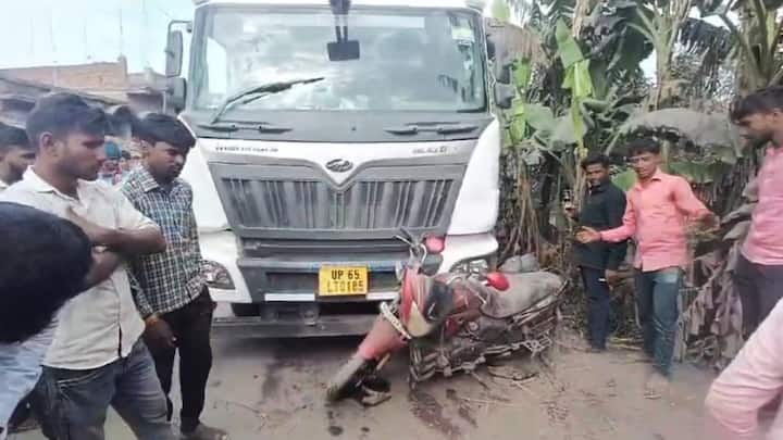 Bettiah Truck Crushed People While They Sitting at Door Two Died Five Injured ANN Bettiah Accident: बिहार में हादसा, बेतिया में ट्रक ने दरवाजे पर बैठे लोगों को रौंदा, सास-बहू की मौत, 5 घायल