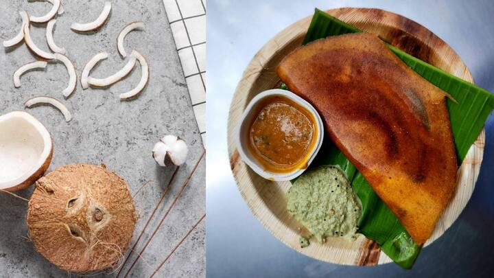 மெது மெது தேங்காய் தோசையும் சுவையான தக்காளி கிரேவியும் எப்படி செய்வது என்று பார்க்கலாம?.