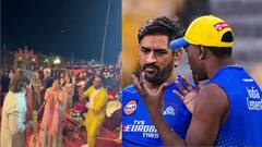 Watch Video: தோனியும் ப்ராவோவும் கிரிக்கெட் ஆடிதானே பார்த்து இருக்கீங்க? தாண்டியா ஆடி பார்த்து இருக்கீங்களா?