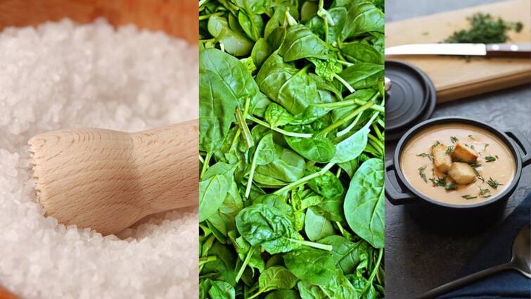 To keep the salt fresh Tips to fix excess salt in Upma cooking tips கீரைகளை எப்படி சமைக்கணும்? சமையலில் காரம் அதிகமா?! இதோ முக்கிய குறிப்புகள்..