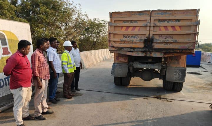 திருச்சி ஜி.கார்னர் மேம்பாலம் சீரமைக்கும் பணி நிறைவு - விரைவில் மக்கள் பயன்பாட்டிற்கு திறப்பு