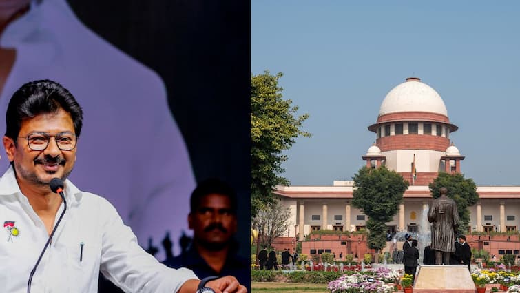 Supreme Court Udhayanidhi Stalin's Plea Sanatan Dharma Remark Lawyer Cites Nupur Sharma Case 'Not A Layman, Should Know Consequences': SC To Hear Udhayanidhi Stalin's Plea To Club FIRs Over 'Sanatan' Remark