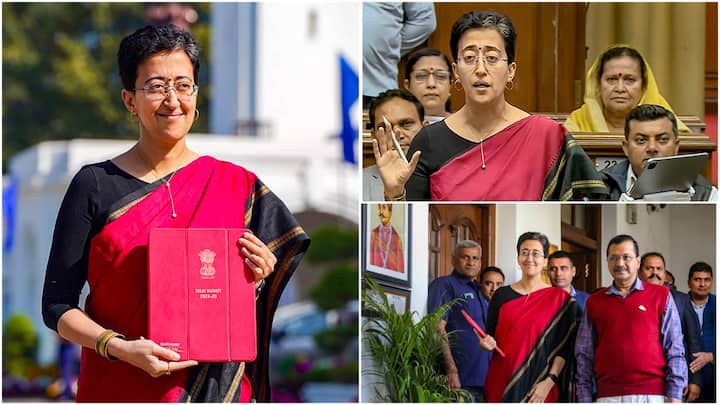 Delhi Finance Minister Atishi unveiled the Budget for the financial year 2024-25 in the assembly, with an outlay of ₹76,000 crore on Monday
