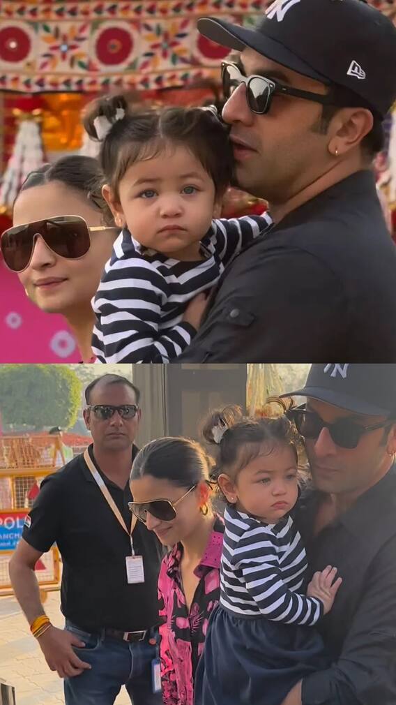 अनंत-राधिका की प्री-वेडिंग एन्जॉय करने के बाद मम्मी-पापा के साथ रवाना हईं राहा कपूर