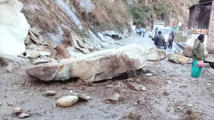 Badrinath National Highway Closed Due To Debris Fallen After Rainfall In Chamoli Uttarakhand Uttarakhand: Badrinath Highway Resumes Operation After Debris Block Road