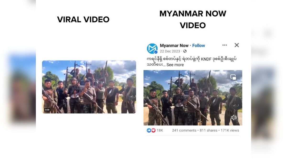 Fact Check: Doctored Video From Myanmar Falsely Linked To Manipur Violence