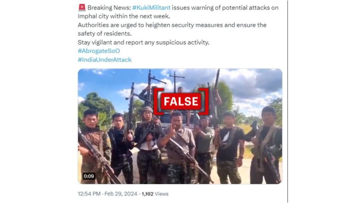 Fact Check: Doctored Video From Myanmar Falsely Linked To Manipur Violence