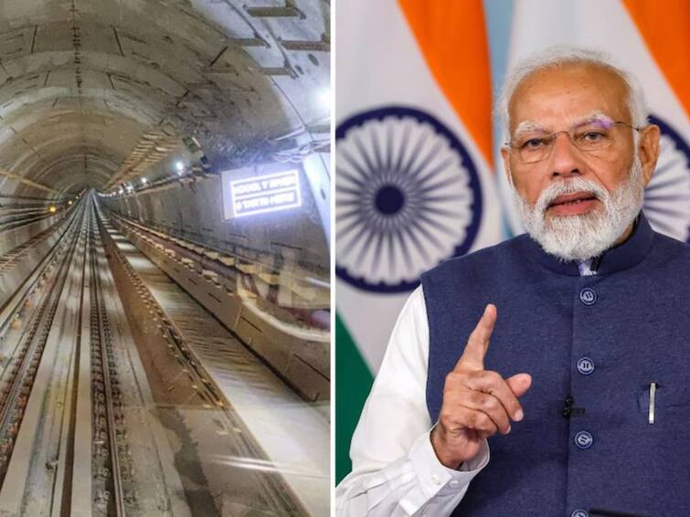 PM Modi Inaugurate India First Underwater Metro Inauguration on March 6 know Speciality marathi news PM Modi : भारतातील पहिली 'अंडरवॉटर मेट्रो! पंतप्रधान 6 मार्चला उद्घाटन करणार, काय आहे खासियत?