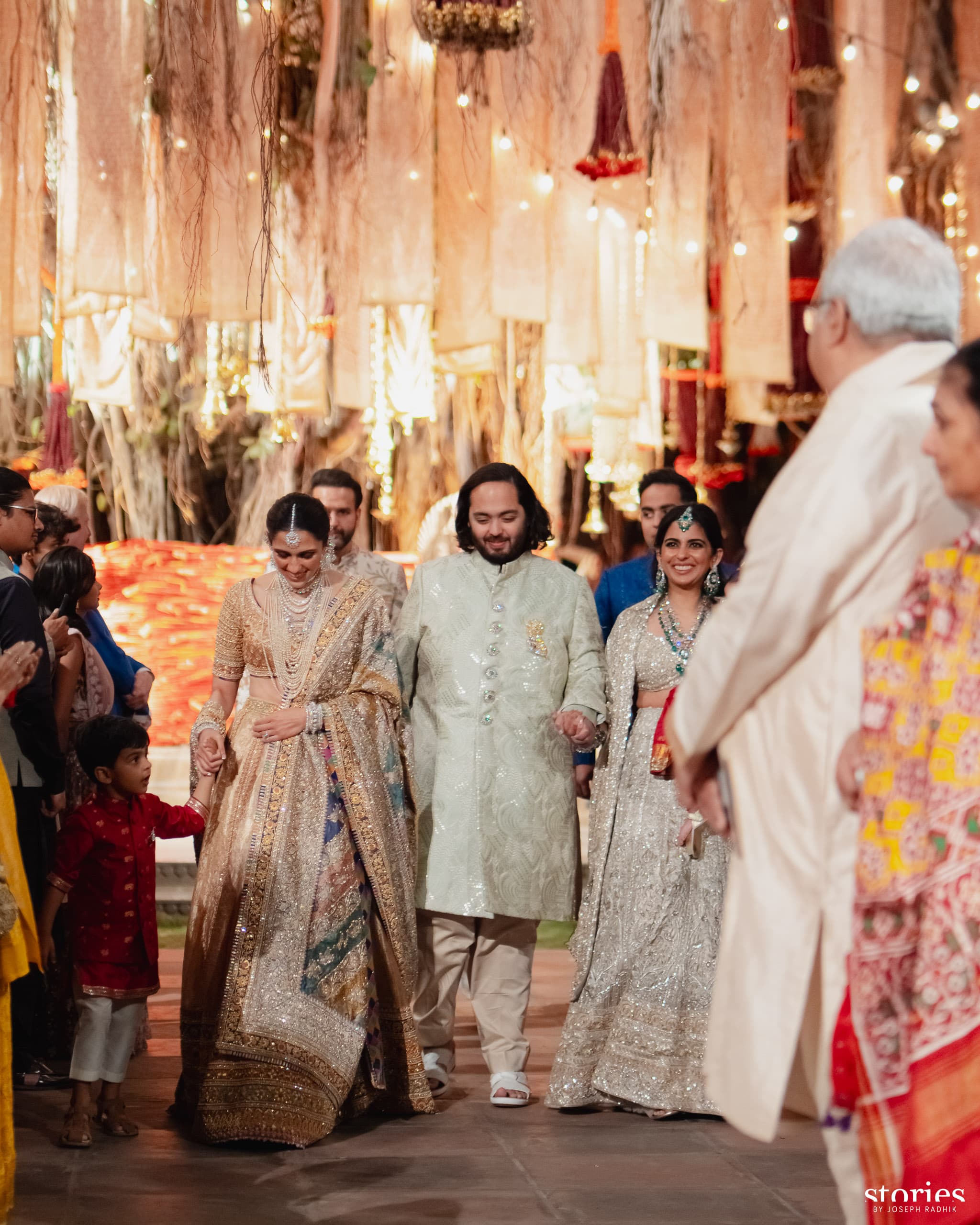 Anant Ambani-Radhika Merchant Celebrate Their Love During Hastakshar Ceremony