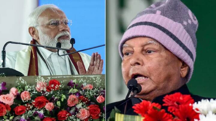 Modi ka parivar trending as PM Modi slams Lalu prasad yadav over no family jibe Modi Ka Parivar : ட்ரெண்டாகும் 'மோடி கா பரிவார்'.. லாலு போட்ட செல்ப் கோல்.. என்ன மேட்டர்?