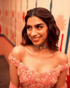 Khushi Kapoor Is Stealing Hearts In A Rose Pink Lehenga, Take A Look