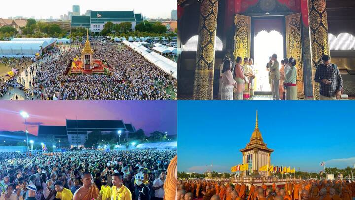 The Buddhist Holy Relics and his two disciples, Arahant Sariputta and Arahant Mogallana were flown from India to Thailand on Thursday.