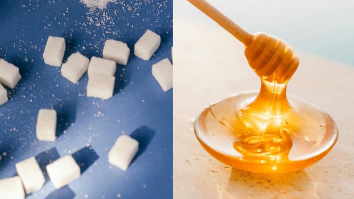 Honey or Sugar  : साखरेपेक्षा मध खरोखरच चांगला आहे का ? साखर आणि मध दोन्ही फ्रक्टोज आणि ग्लुकोजपासून बनलेले असतात.