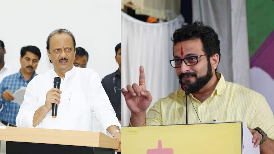 Amol Kolhe Reply to Ajit Pawar : डॉक्टर, वकील खासदार होऊ शकतात, मग हा कलावंत यांच्या घशात का अडकतो? 'लक्ष्या'च्या डायलॉगमध्ये अमोल कोल्हेंचं अजित पवारांना प्रत्युत्तर Amol Kolhe Reply to Ajit Pawar Doctors lawyers professors businessmen can become MPs so why not artists Amol Kolhe posted Video of Laxmikant Berde Maharashtra Politics Shirur Loksabha Marathi News Amol Kolhe Reply to Ajit Pawar : डॉक्टर, वकील खासदार होऊ शकतात, मग हा कलावंत यांच्या घशात का अडकतो? 'लक्ष्या'च्या डायलॉगमध्ये अमोल कोल्हेंचं अजित पवारांना प्रत्युत्तर