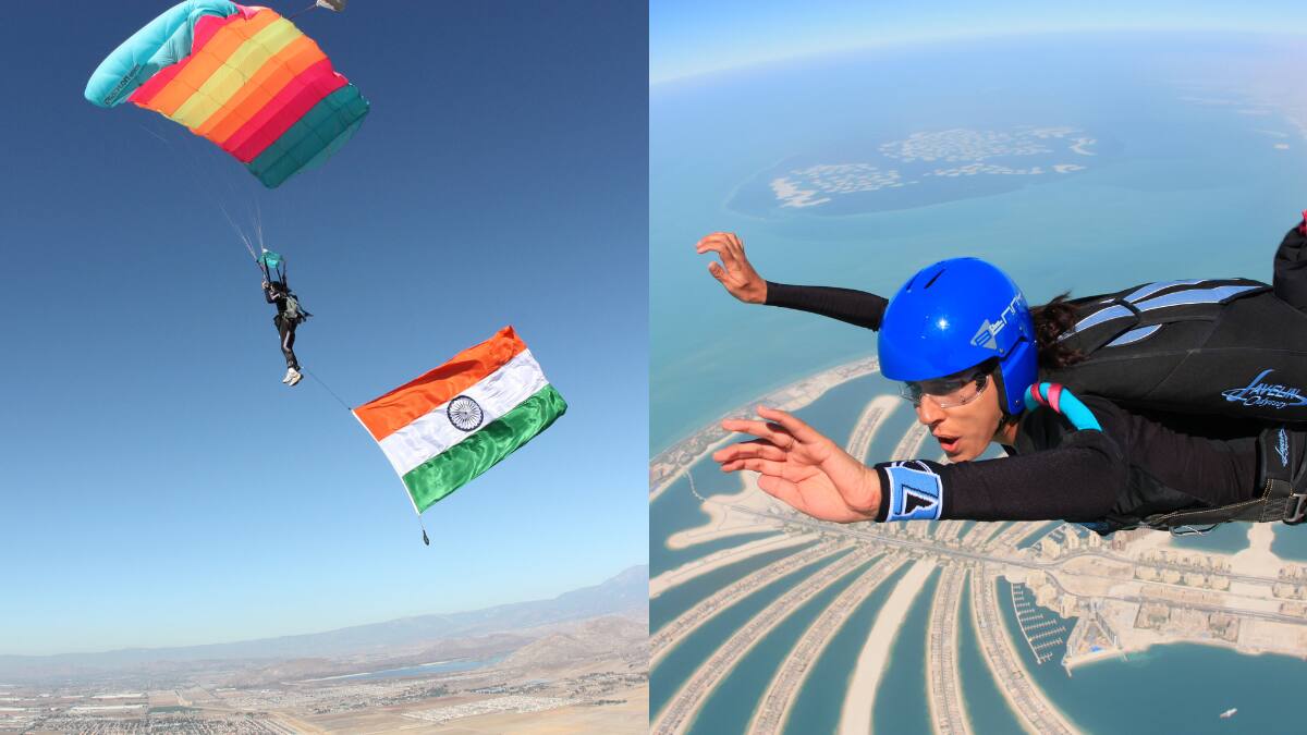 India's 1st Civilian BASE Jumper Archana Sardana Takes Thrill To New Heights With Scuba Diving