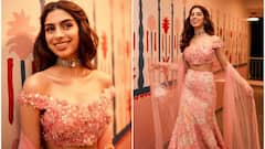 Khushi Kapoor Is Stealing Hearts In A Rose Pink Lehenga, Take A Look