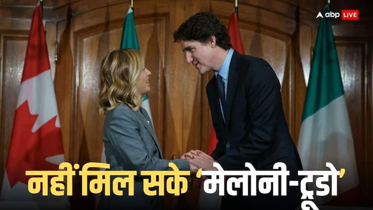 Italian PM Giorgia Meloni and Canadian PM Justin Trudeau Toronto meeting Cancelled due to Palestinian supporters protest Pro-Palestine Protest: फिलिस्तीन समर्थकों ने मचाया बवाल, नहीं हो सकी जॉर्जिया मेलोनी और जस्टिन ट्रूडो की मुलाकात