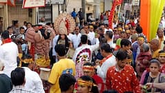 In Pics: उदयपुर में बना माता वैष्णो देवी का भव्य मंदिर, तस्वीरों में देखें प्राण-प्रतिष्ठा कार्यक्रम की झलकियां