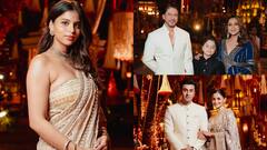 Anant Radhika Wedding : அம்பானி திருமண கொண்டாட்டத்தில் ஜொலித்த பாலிவுட் நட்சத்திரங்கள்!